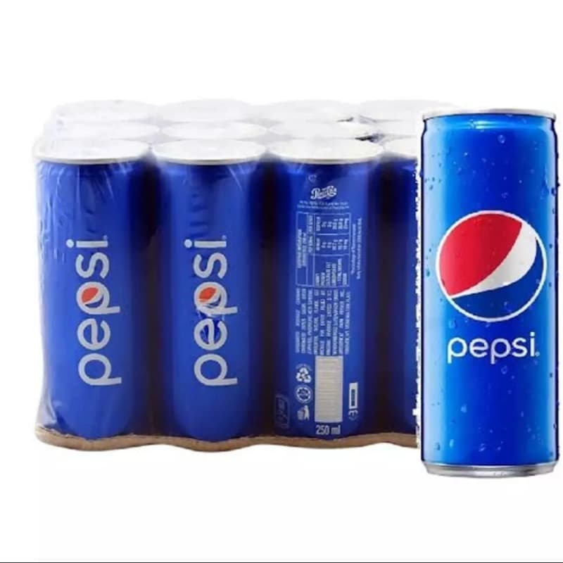 Pepsi Drink 250ml-Can-Pack of 6