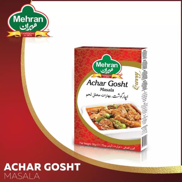 Achar Ghost Mesala/ mahran food