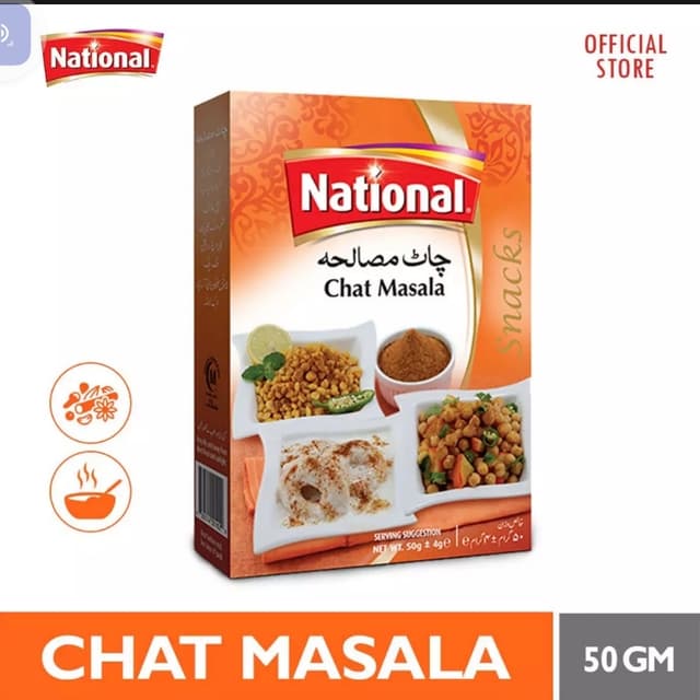 Chat Mesala/ National Food