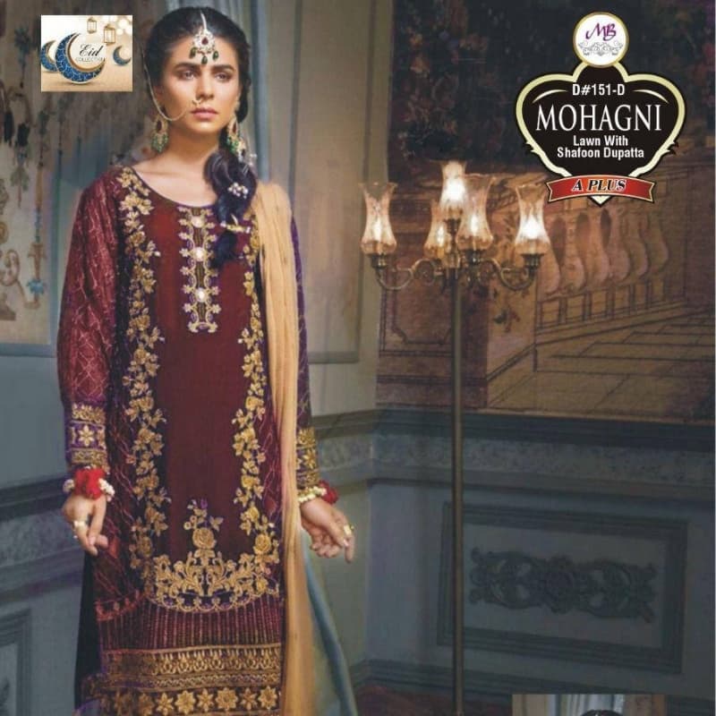 3 pc digital lawn suit